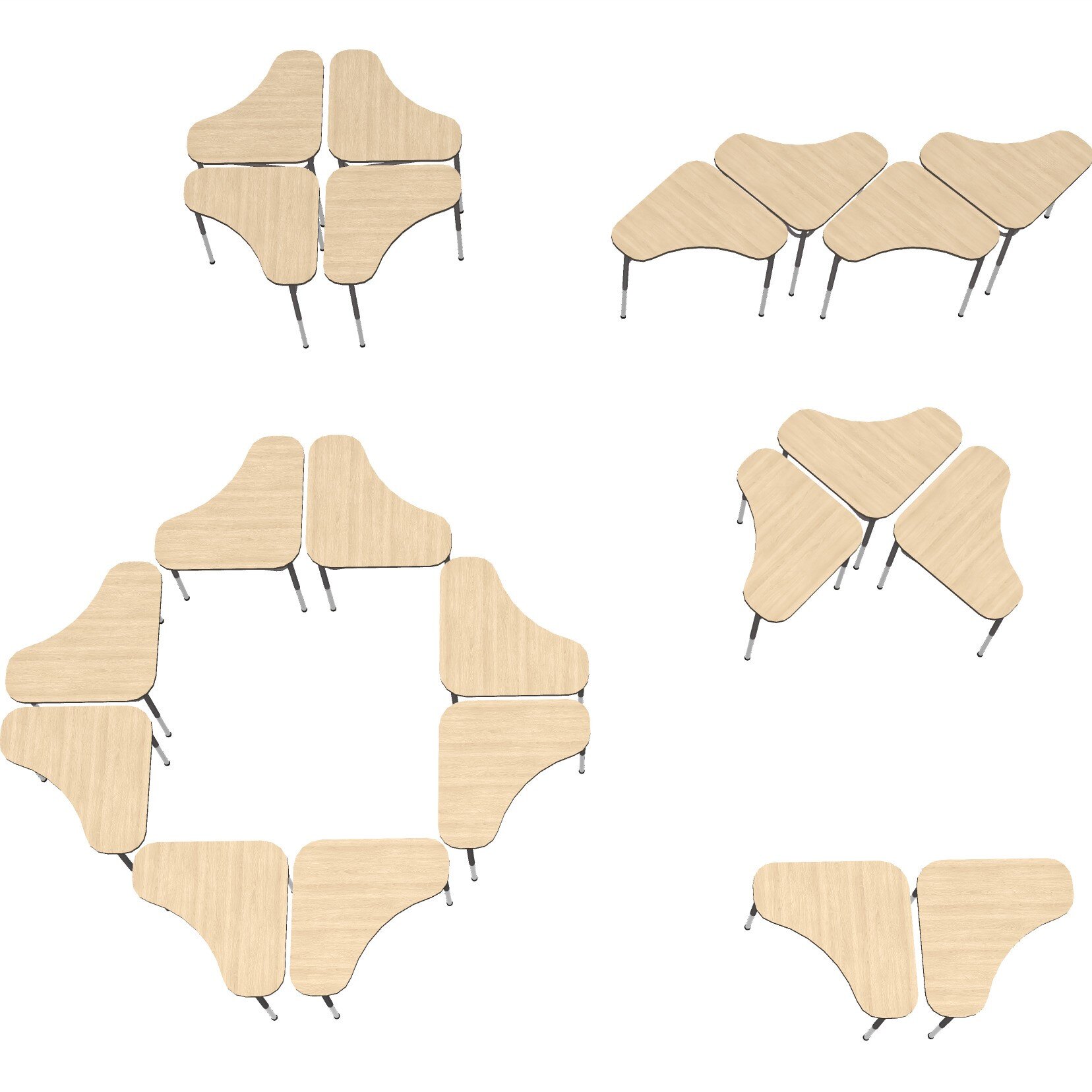 7SD Shape Desk_SQ