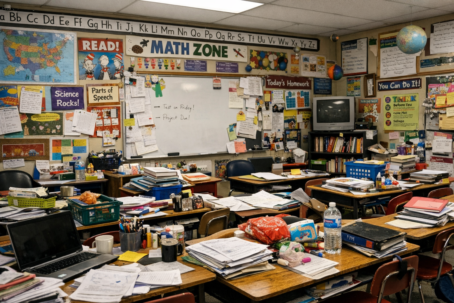 Sparse Classroom Creating Calm Classrooms: The Impact of Modular Storage on Focus