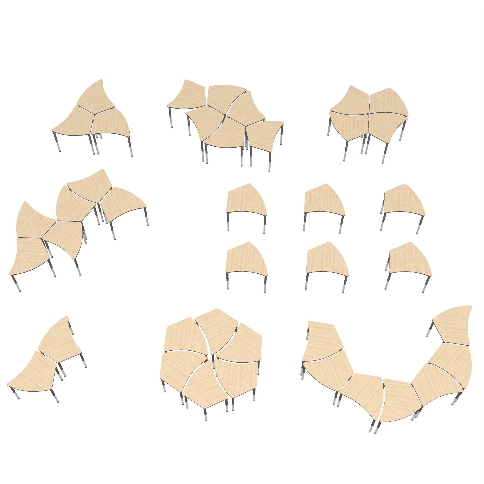 Aperture Shape Desks_SQ