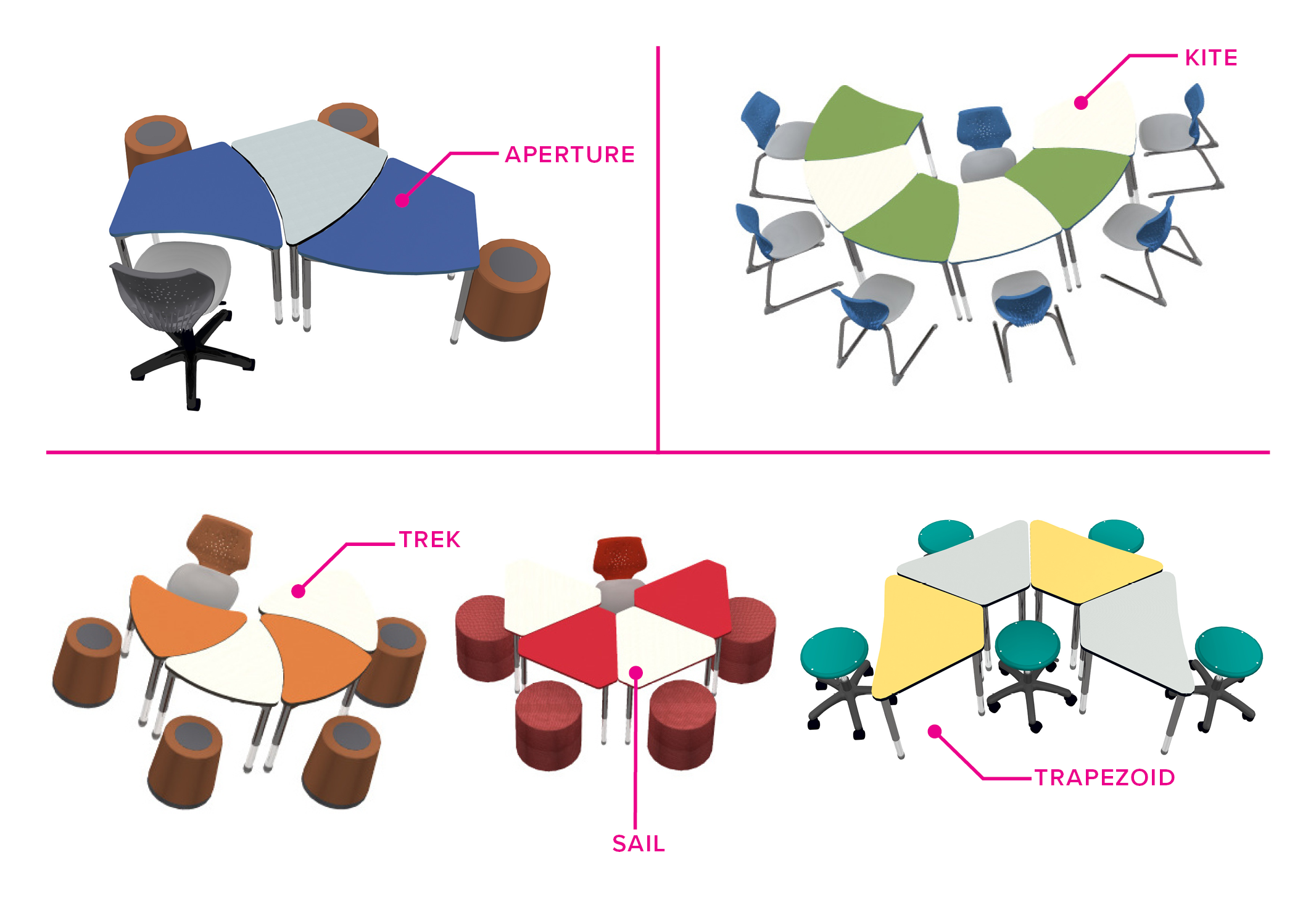 Re-thinking Horseshoe Tables to Encourage Creative Thinking
