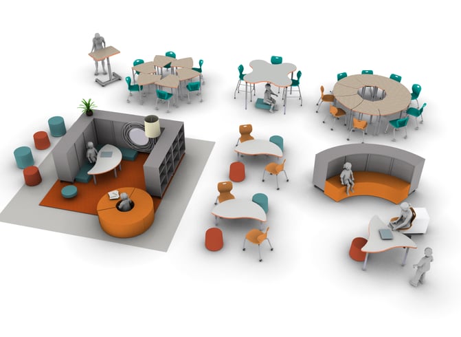 Effective classroom furniture that supports emotional processing