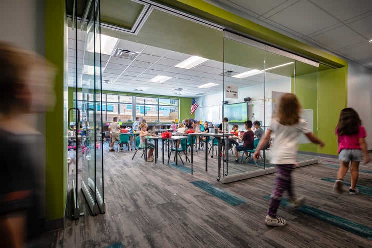 green-classroom-design