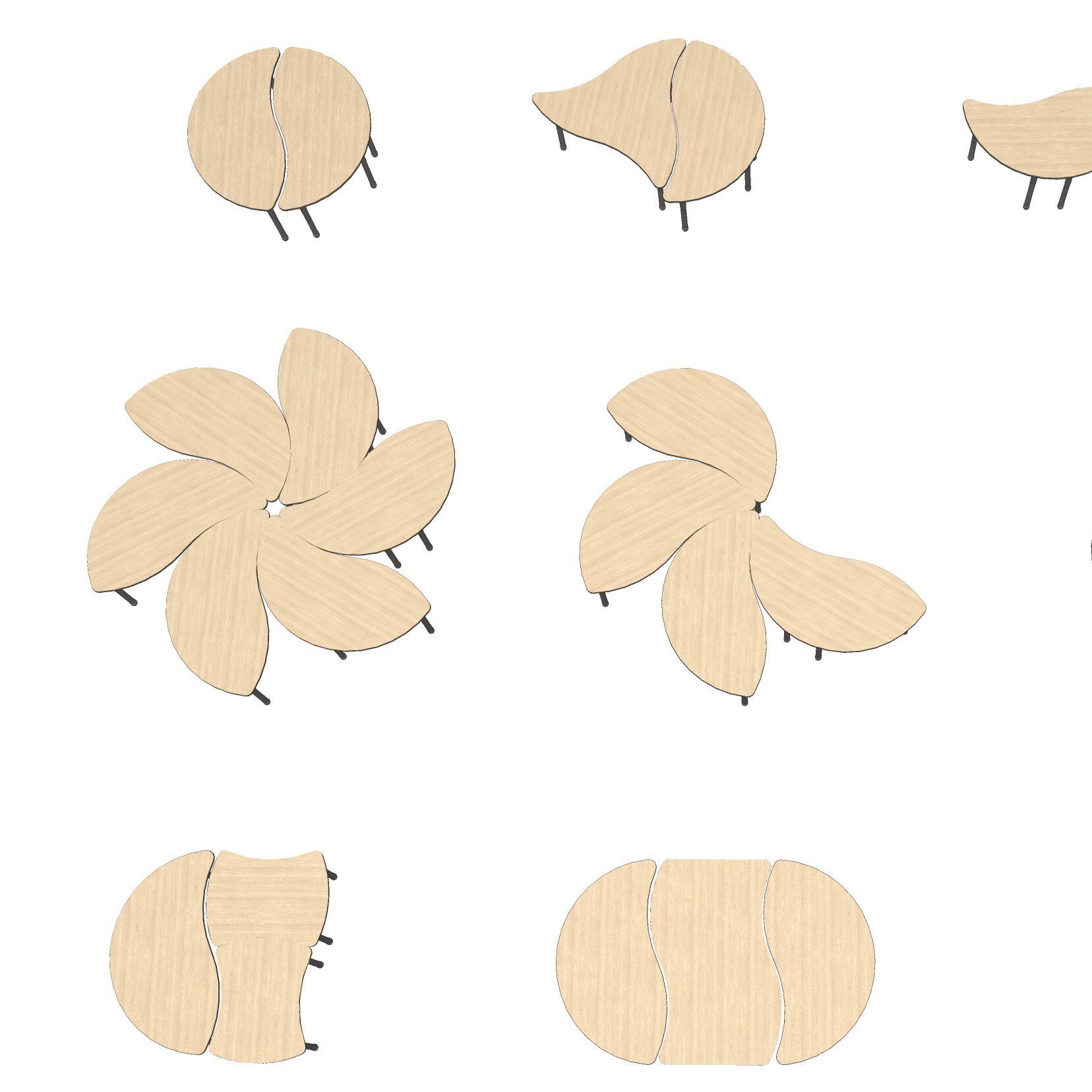 Nebula Shape Table_SQ