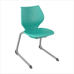 NXT MOV cantilever chair with movement seating design