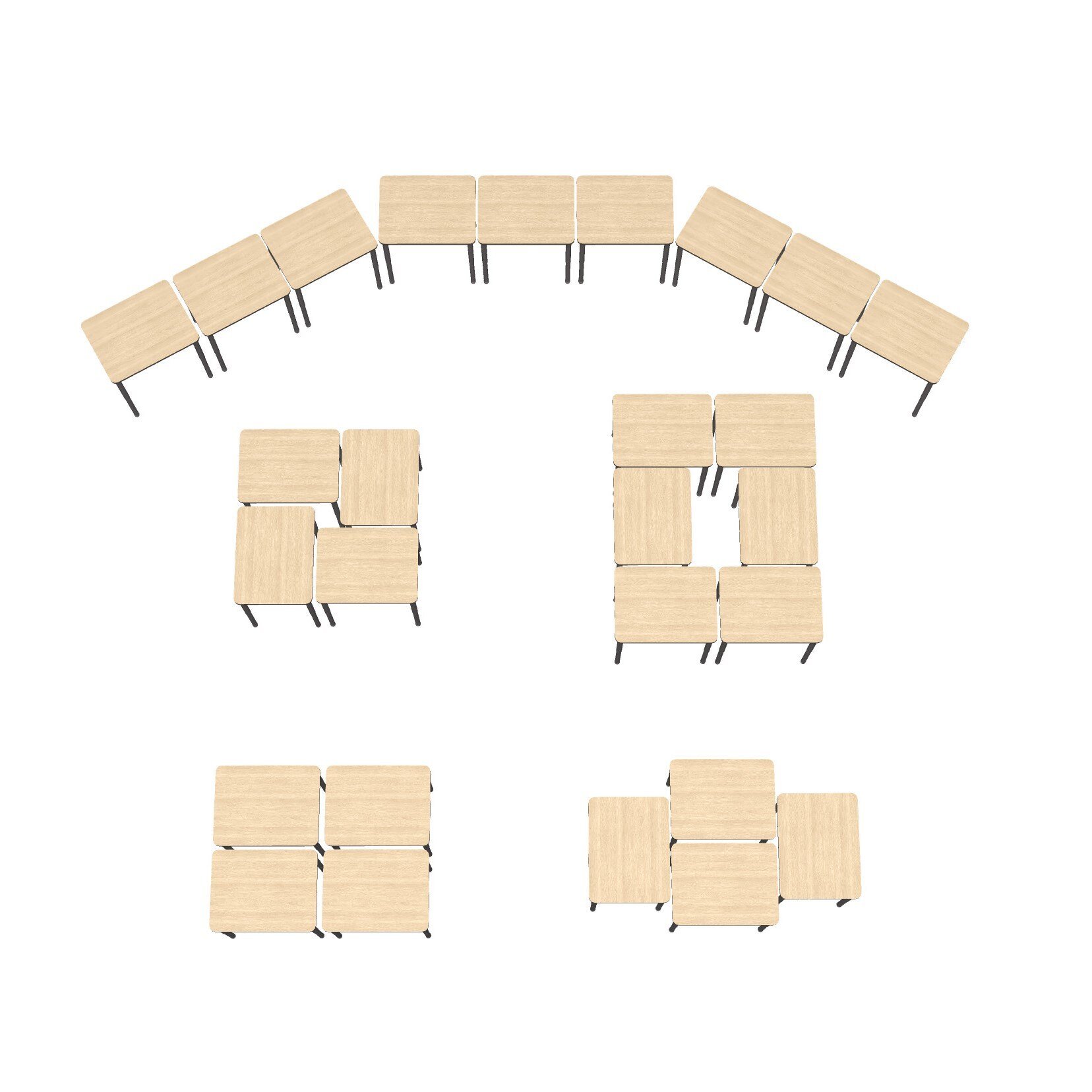 Rectangle Desks_SQ