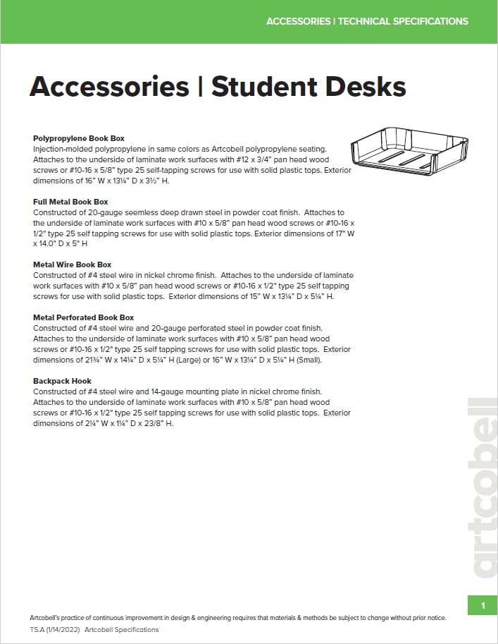 StudentDesksSpecifications_Accessories