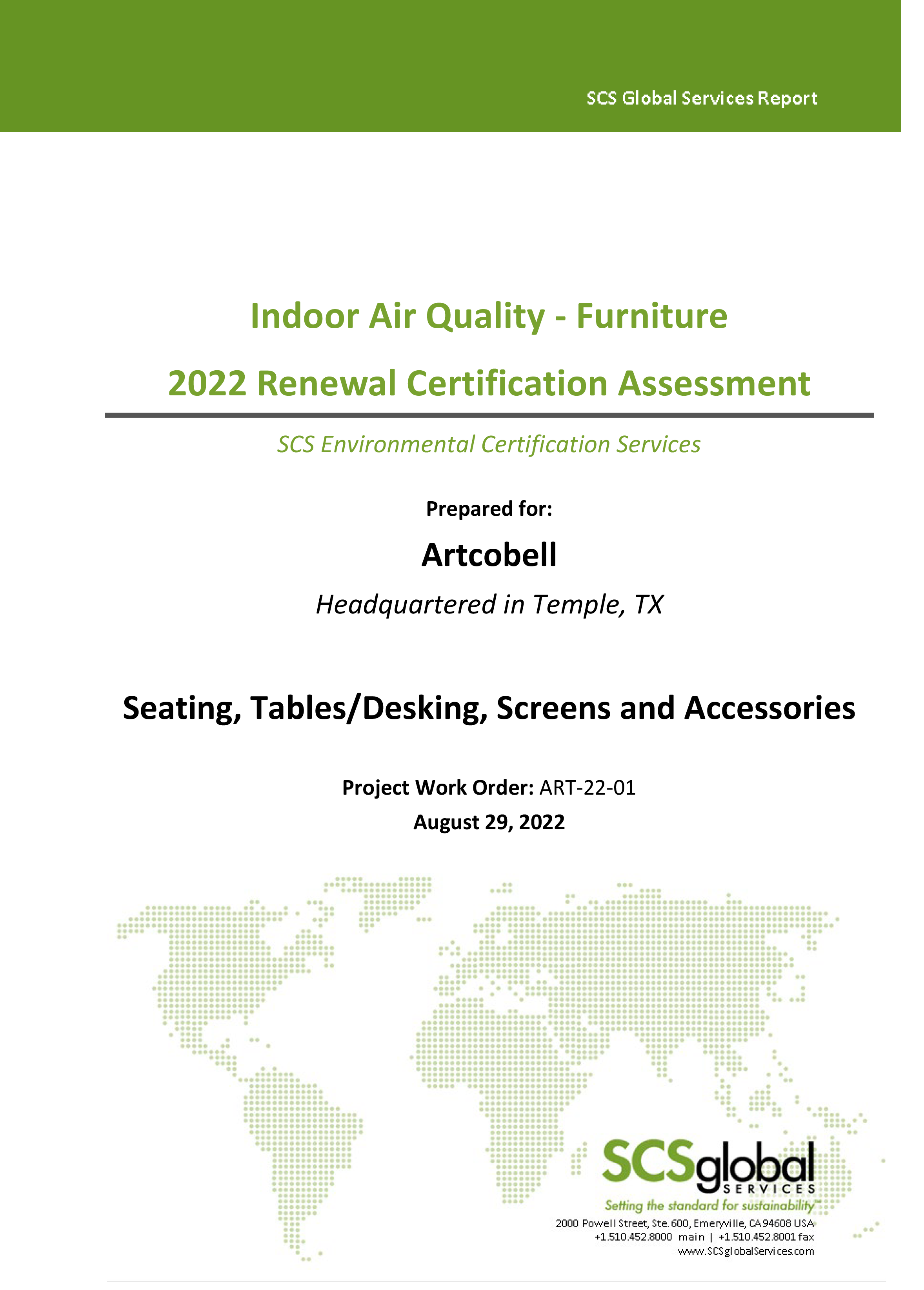 Certificate_IAQ Report