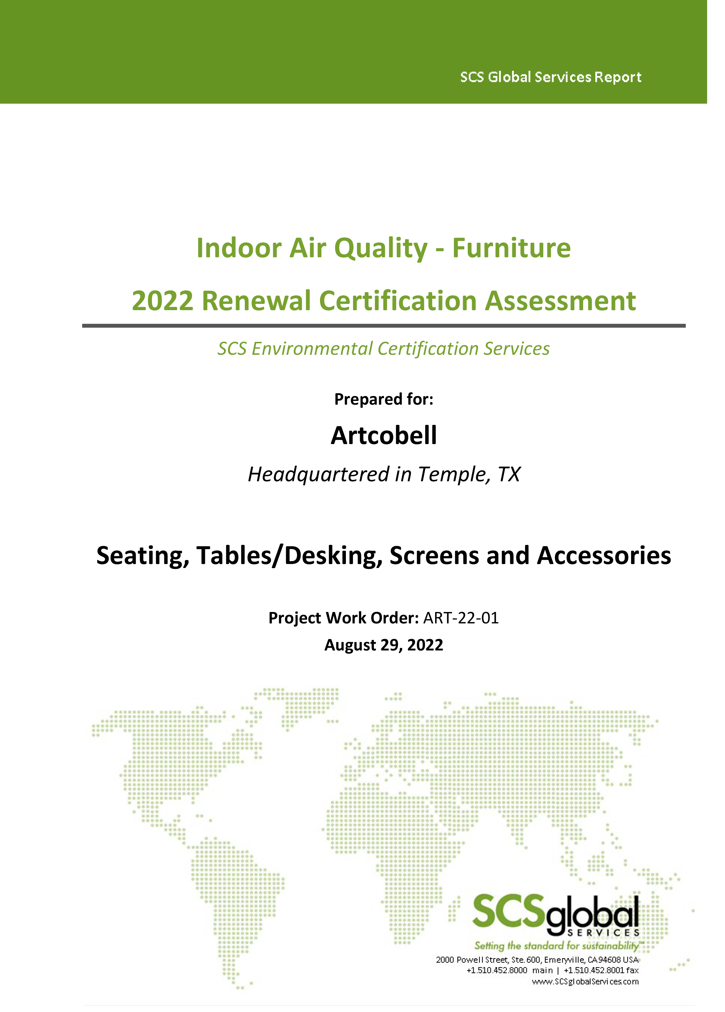 Certificate_IAQ Report