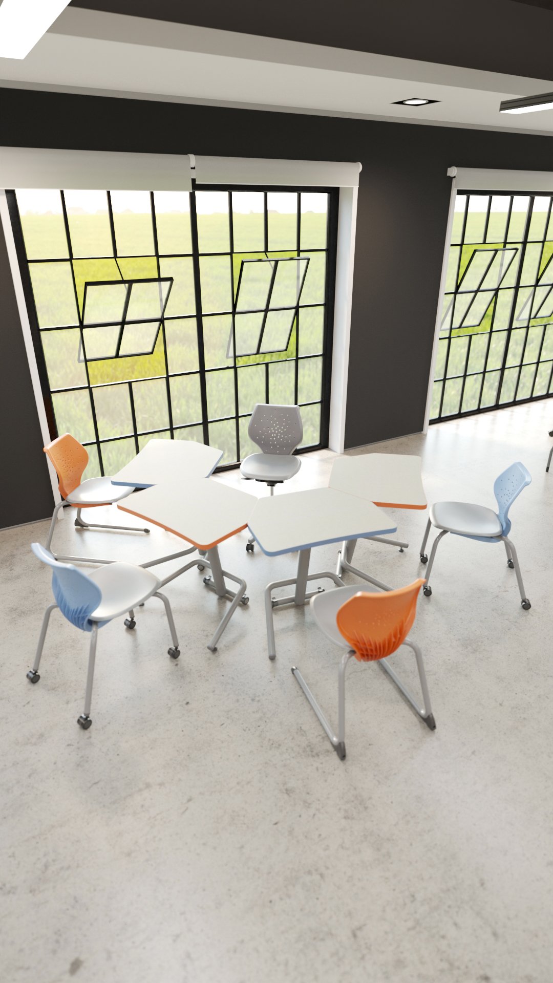 classroom, individual, nxt mov, mobile, next move, stand height, standing height, stand, home plate, half moon, flip, nest, desk