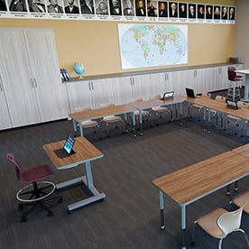 arise, podium, alphabet, four leg, caster, seating, discover, stool, rectangle, shape table, cafe, round, rectangle, task chair, teacher, classroom, collaborative