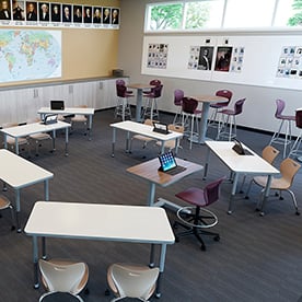 arise, podium, alphabet, four leg, caster, seating, discover, stool, rectangle, shape table, cafe, round, rectangle, task chair, teacher, classroom, collaborative