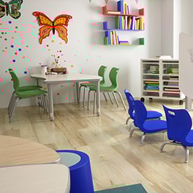 MOV stool, nebula, expanse, shape table, make space cabinet, mobile storage, gravity, alphabet seating, flip top, markerboard, flot, float classroom, project