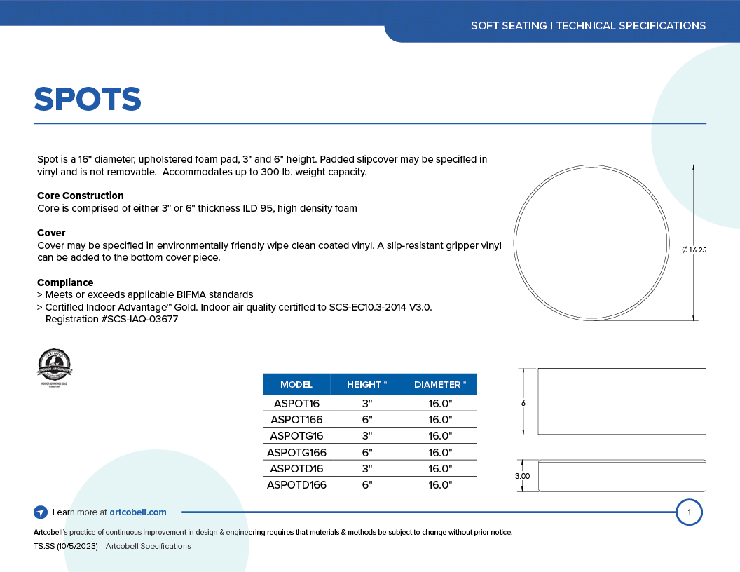 SoftSeatingSpecifications_Spots