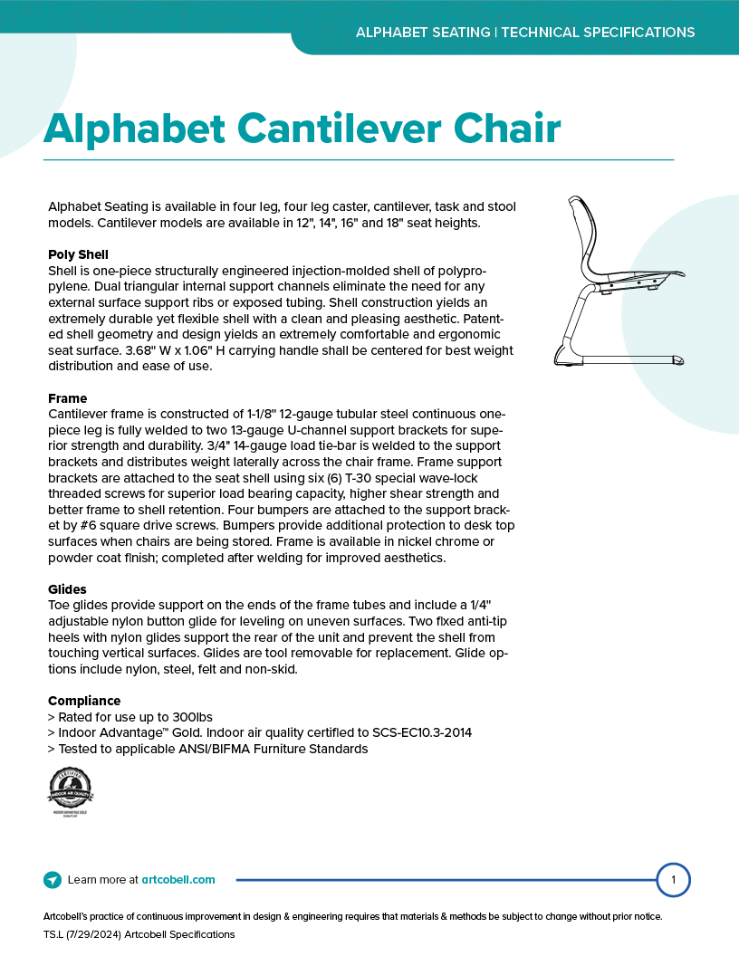 SeatingSpecifications_AlphabetCantileverChair