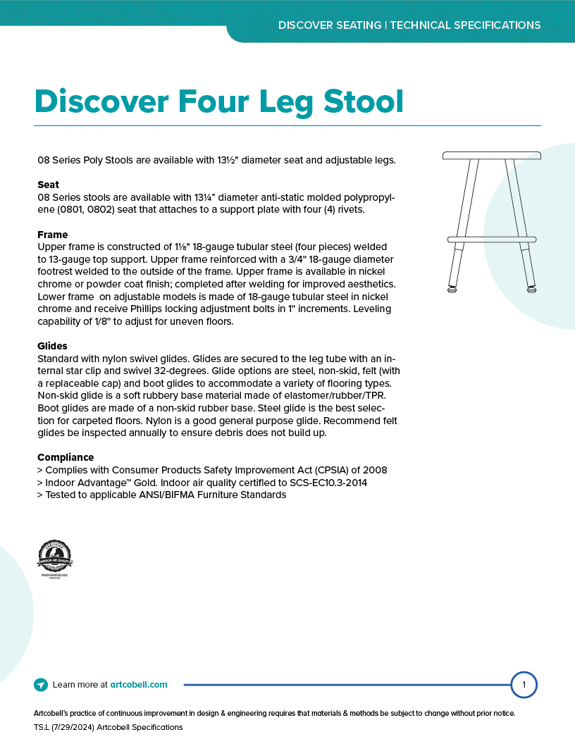 SeatingSpecifications_DiscoverFourLegStool