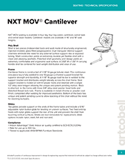 SeatingSpecifications_NXTMOV_Cantilever
