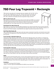 StudentDesksSpecifications_7SD_4-Leg